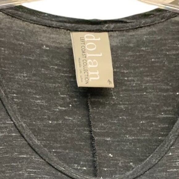 Anthropologie Size‎ M Dolan Tunic Long Sleeve Top Gray - Picture 3 of 10